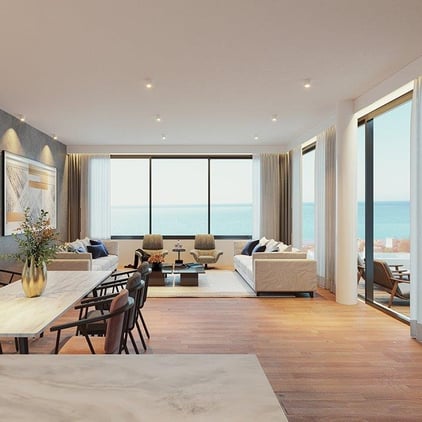Sunset Villas oppholdsrom